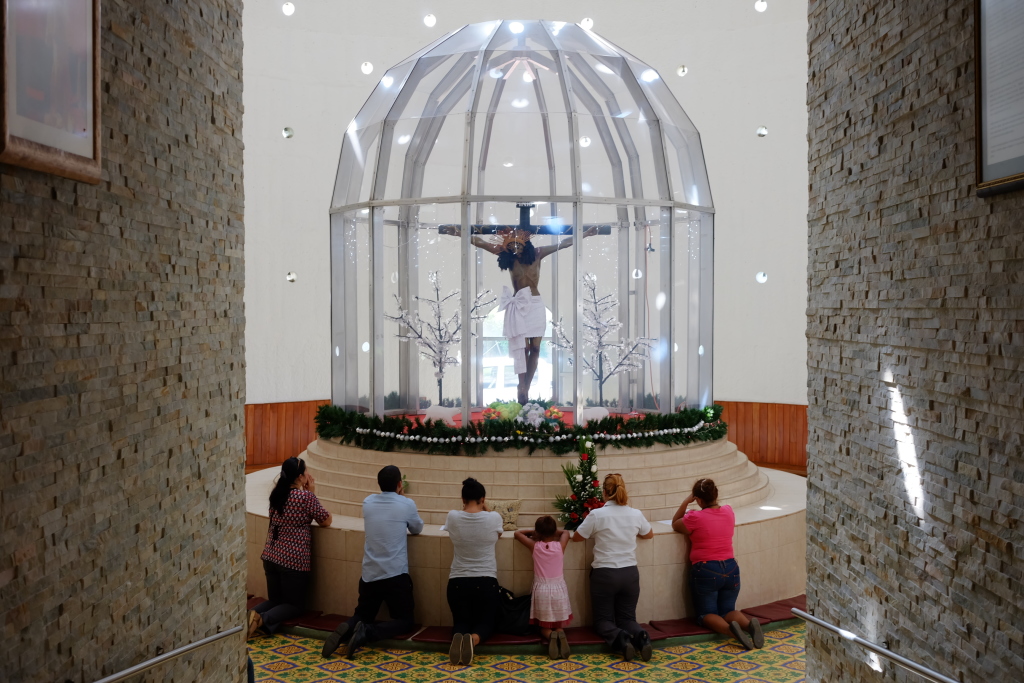 La Catedral Metropolitana de la Inmaculada Concepción de María de Managua, enero de 2016