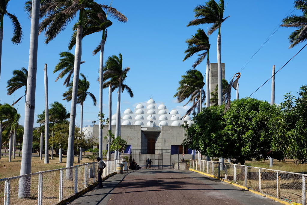 La Catedral Metropolitana de la Inmaculada Concepción de María de Managua, enero de 2016