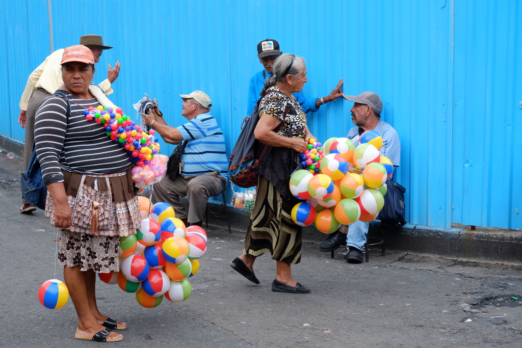 Mercado central de San Salvador, agosto de 2016