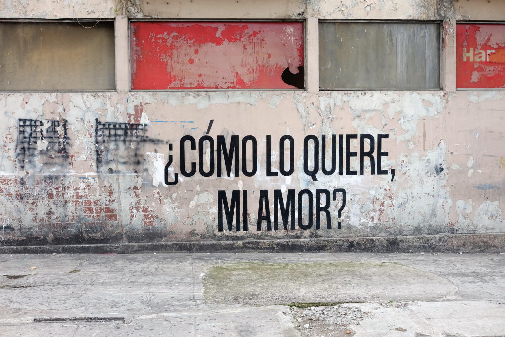 "¿Cómo lo quiere, mi amor?" Mercado central de San Salvador, agosto de 2016